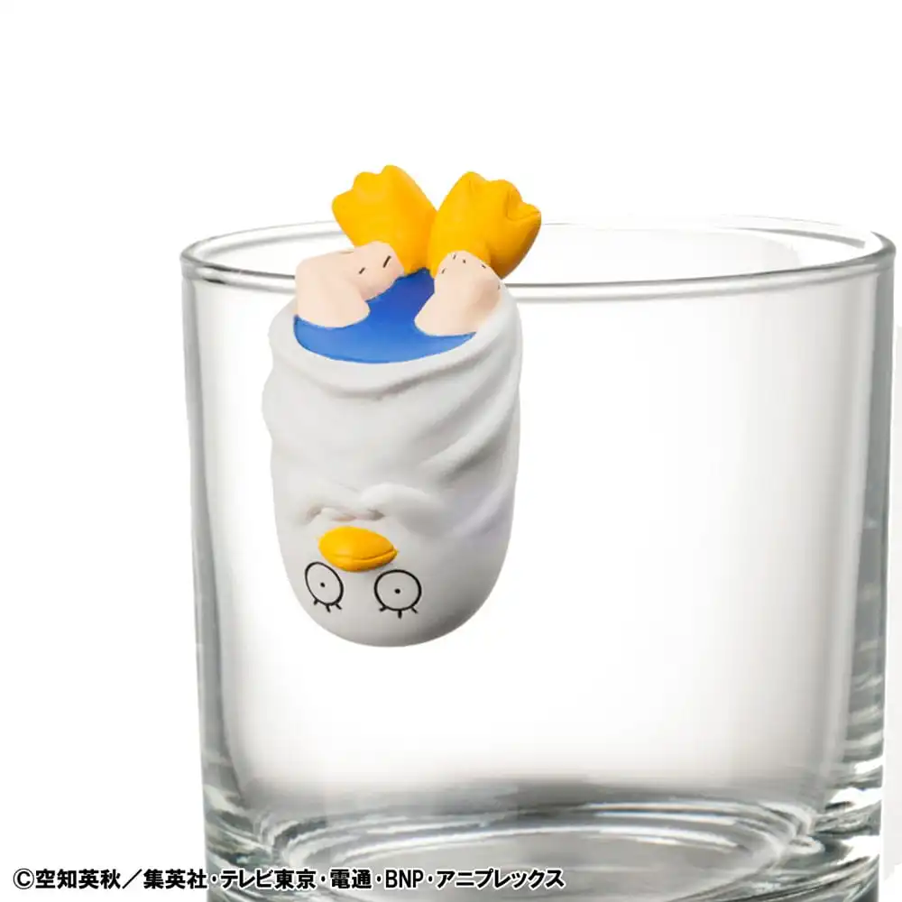 Gintama Ochatomo Series Trading Figure What about a cup of tea 5 cm - 1 Unidade